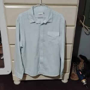 Goodfellow & Co Light Blue Long-Sleeve Button-Down Shirt